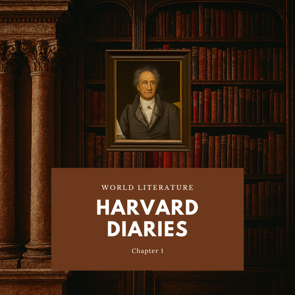 Harvard Diaries: Goethe, Eckermann, and the Global Imagination, Chapter 1